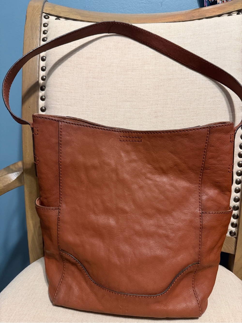 Frye Leather Hobo Shoulder Bag